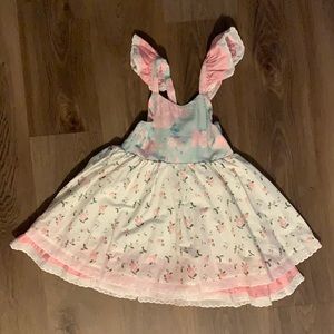 Cheeky plum gorgeous floral dress-LIKE NEW!